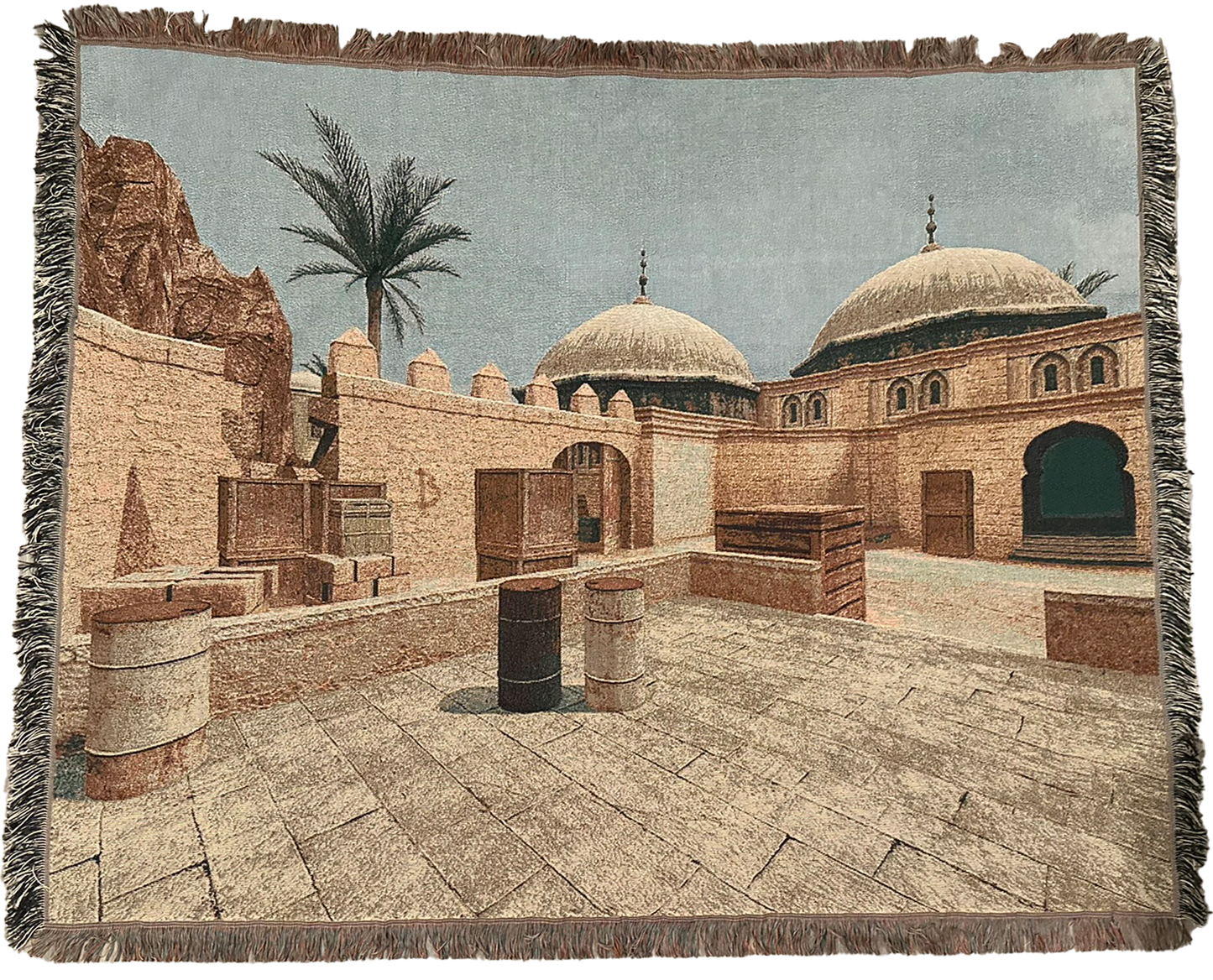 de_dust2 Jacquard Woven Tapestry