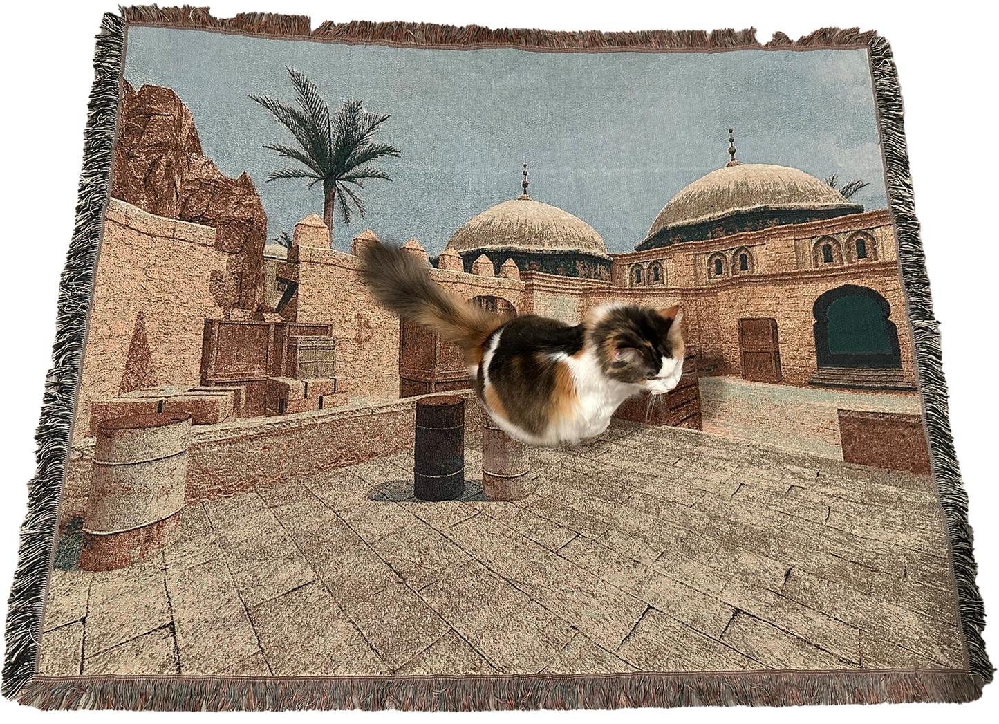 de_dust2 Jacquard Woven Tapestry